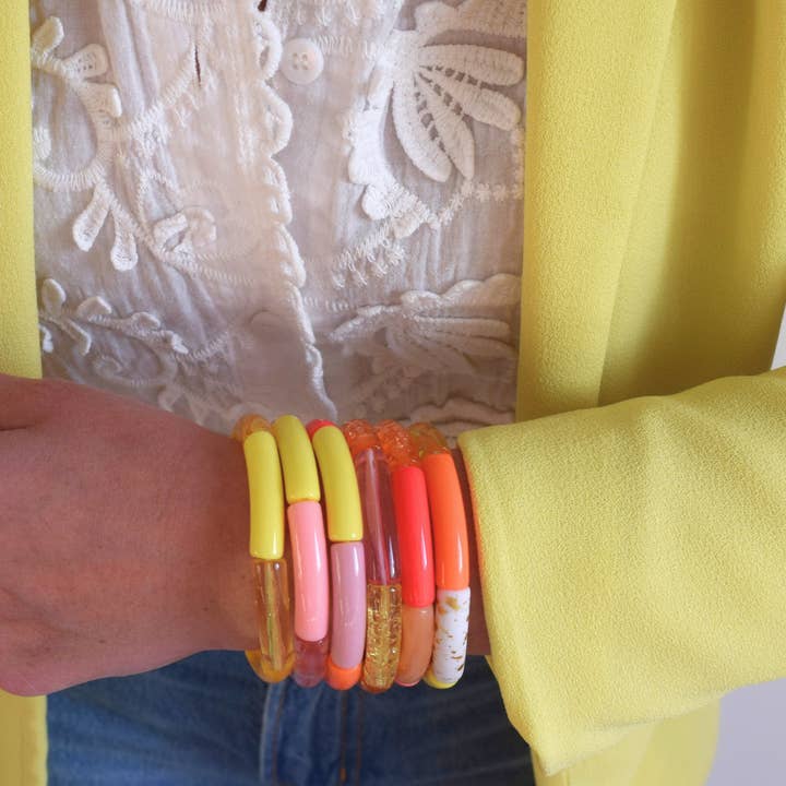 Manacreations – Engroshandel Perlearmbånd – Armbånd med acidfarvede perler10