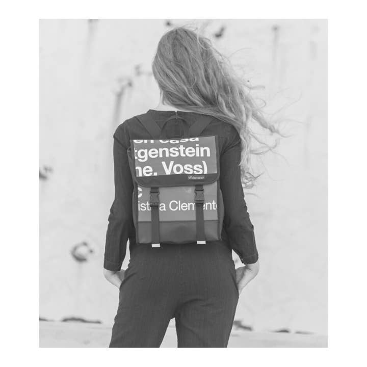 DEMANO - Wholesale Backpack - Unisex - Verdi S - Eco Recycled Backpack S - Green3