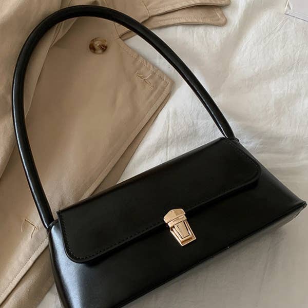 Sheer Trend - Wholesale Shoulder Bag - Women's - Original Chic 4 Colors Leather Shoulder Bag