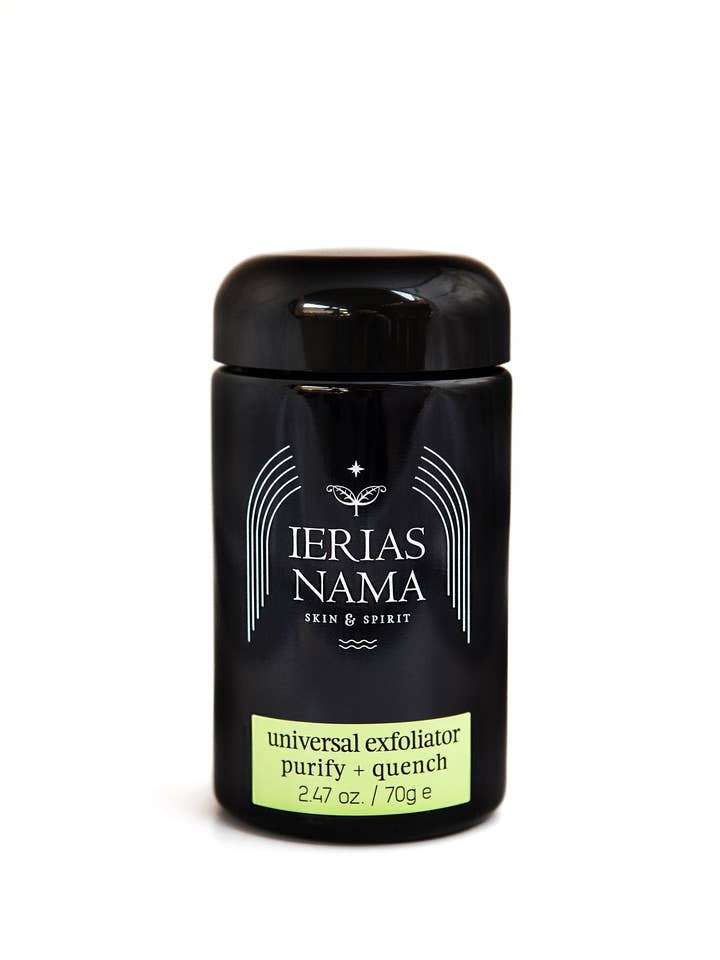 Exfoliant Universel ✺ POUDRE RÉNOVATRICE DE PEAU pour la vente par IERIAS NAMA SKIN & SPIRIT