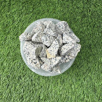 CaNatureLover - Wholesale Spiritual Stone/Crystal - Dalmatian Jasper RAW, 0.75"-1.25", RAW Dalmatian Jasper