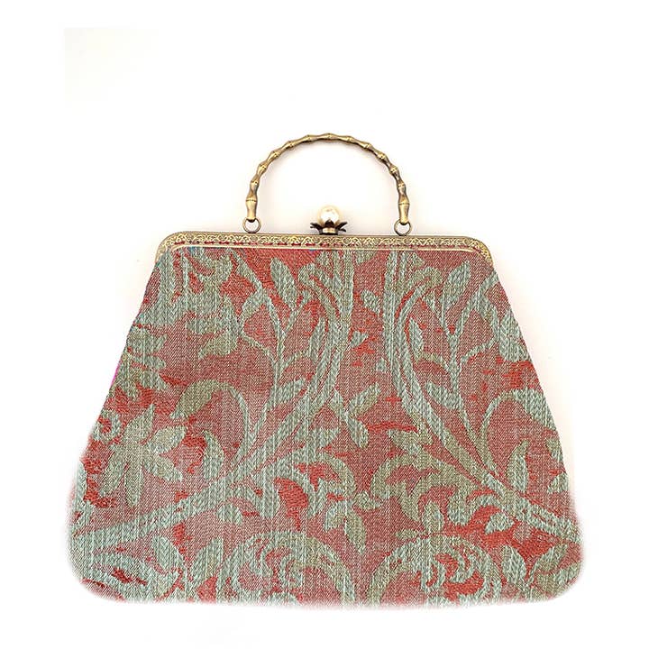 Maria Sole Rodriguez - Wholesale Clutch Bag - Women's - Bassoon Perla Medium, bag with pearl, handmade, Italy10