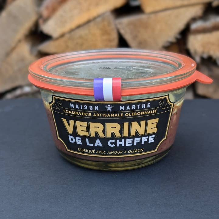 Conserverie Artisanale Maison Marthe - Oléron - Vendita all'ingrosso Confettura - CONSERVE WECK TERRE - Vasetto della chef - 170 gr - Salumeria artigianale Maison Marthe