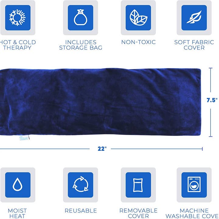 Thrive - Wholesale Hot/Cold Compress - Body Wrap - Hot & Cold Therapy – Natural Clay Beads