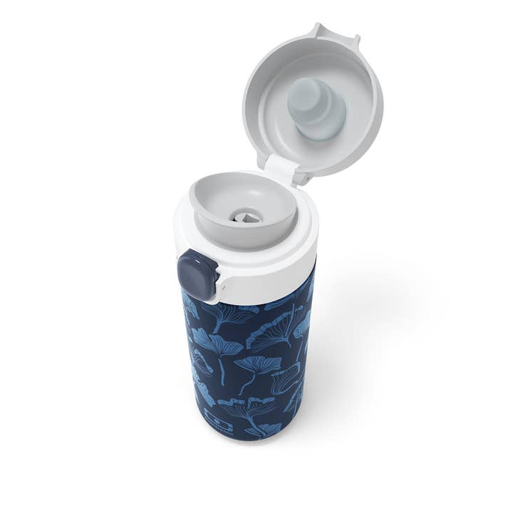 Until Pty Ltd - Wholesale Water bottle - Monbento MB Pop Graphic 360ml Drink Bottle Ginkgo2