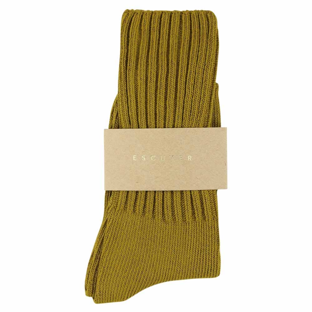 ESCUYER – Großhandel Socken – Damen – Damen-Socken mit Bündchen - Bronze1
