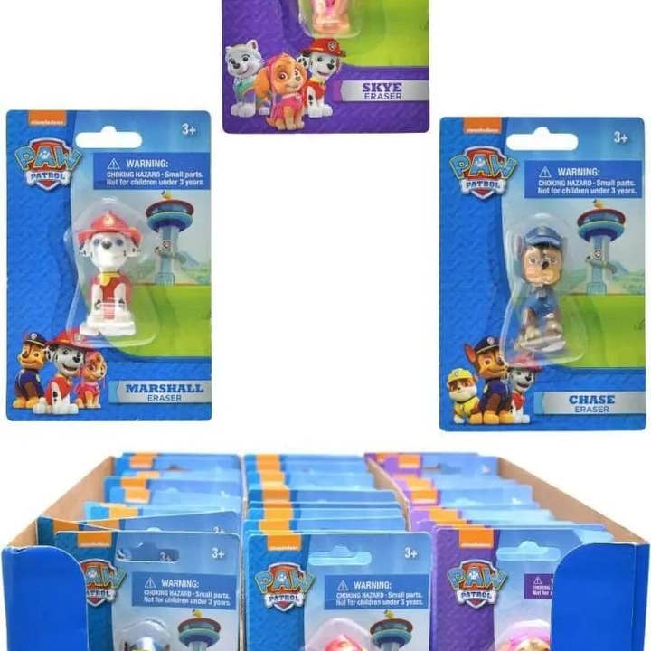 Paw Patrol - 3D Eraser for wholesale by Party Expo, LLC