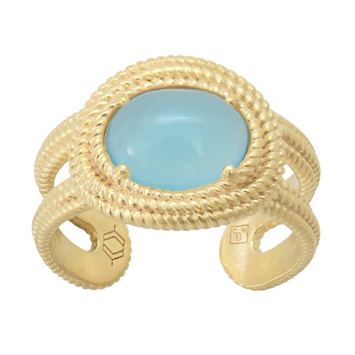 Constance Demeter Kollektion Blå Agat för wholesale av Collection Constance