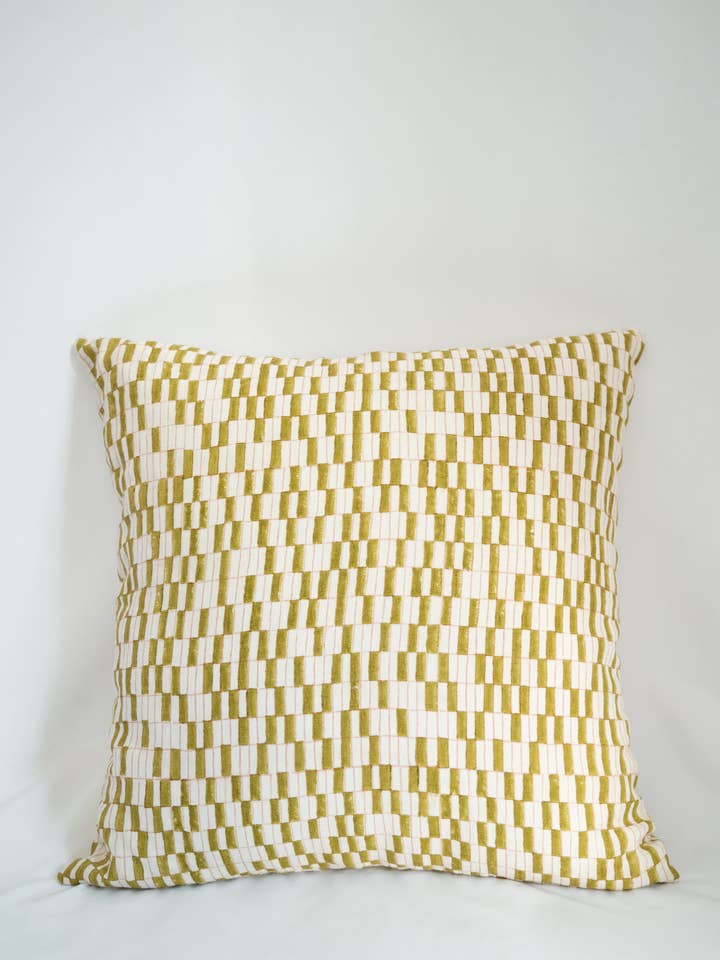 THE BLOCK GRID - CUSHION COVER for wholesale by A RIVER