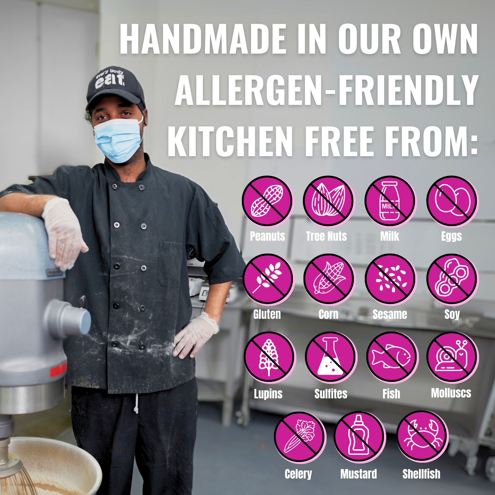 Every Body Eat® - Vente Biscuits - Bouchées de cookies aux pépites de chocolat 155g6