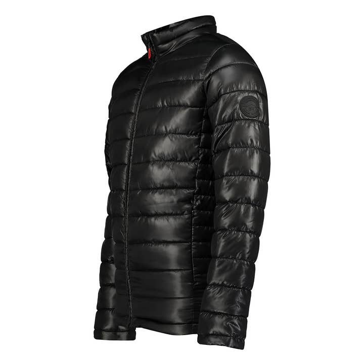 Geographical Norway - Wholesale Puffer Jacket - Men's - Geographical Norway CALENDER MEN BASIC BLACK men's padded jacket