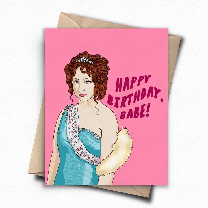 Happy Birthday Babe - Funny Best Friend Bday Card for wholesale by Pop Cult Paper