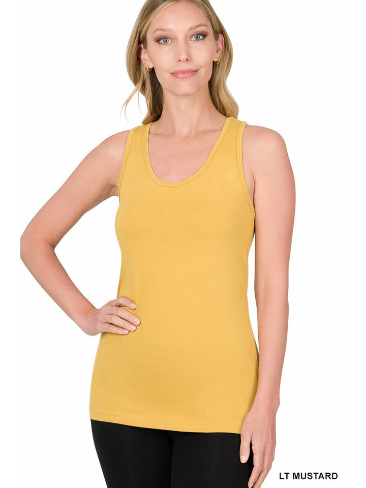42POPS - Wholesale Tank Top - Women's - `.Cotton Jersey Basic Tank23