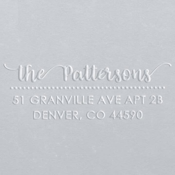 Endereço Embosser - Pattersons por atacado de Ladd Stamps