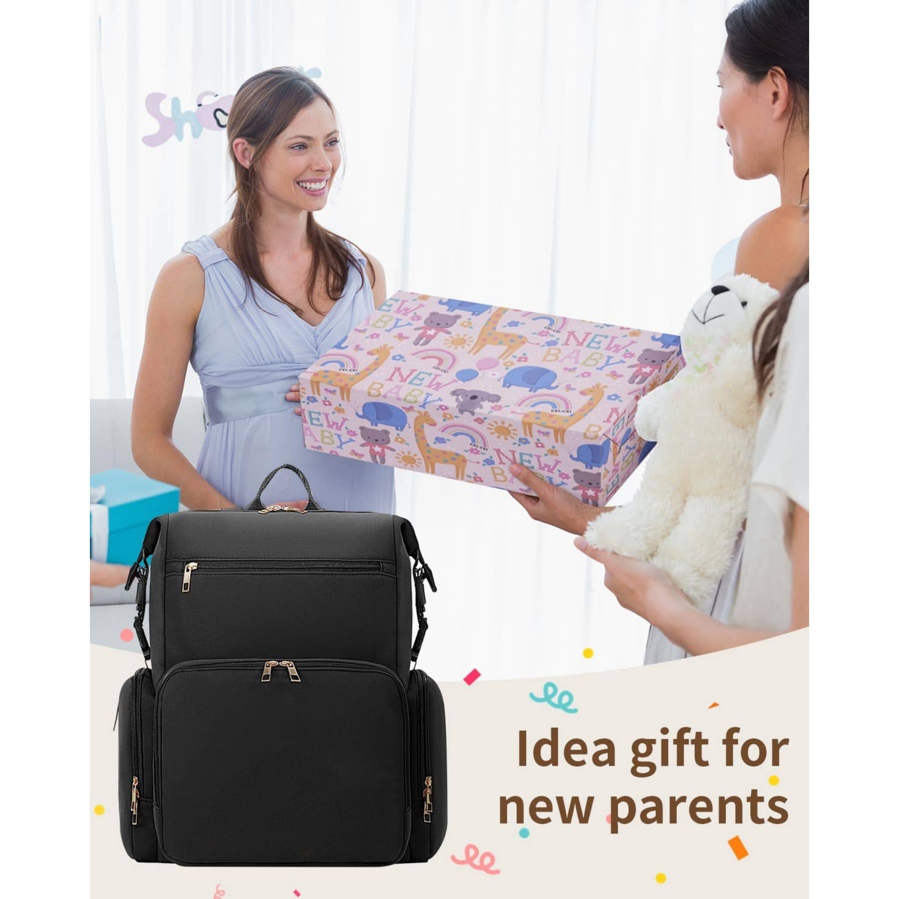 wandf - Wholesale Diaper Bag - Baby - CEI-CEI Neoprene Diaper Bag Backpack with Changing Pad7