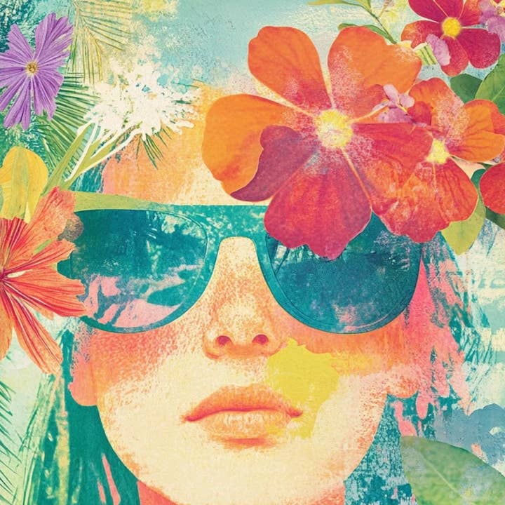 Fripperies - Wholesale Everyday Greeting Card - The art of Summer: Summer Women | Card Fripperies0