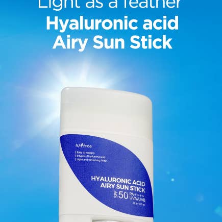 Crème solaire ISNTREE Airy Acid Hyaluronic Acid Airy SPF pour la vente par Best Beauty Group
