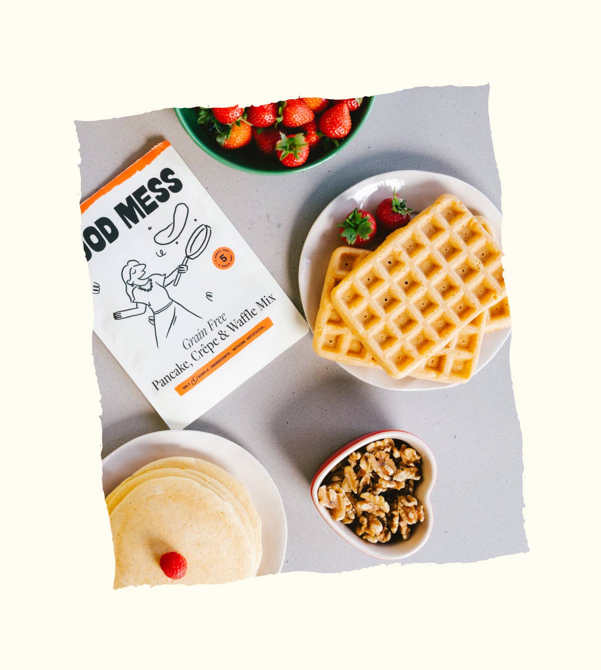 Good Mess – wholesale Pancake mix – Pancake, Crêpe & Waffle Mix1