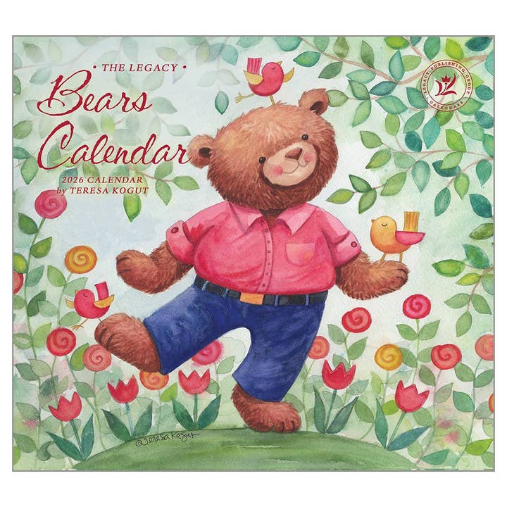 Bears 2026 Wall Calendar for wholesale by Legacy