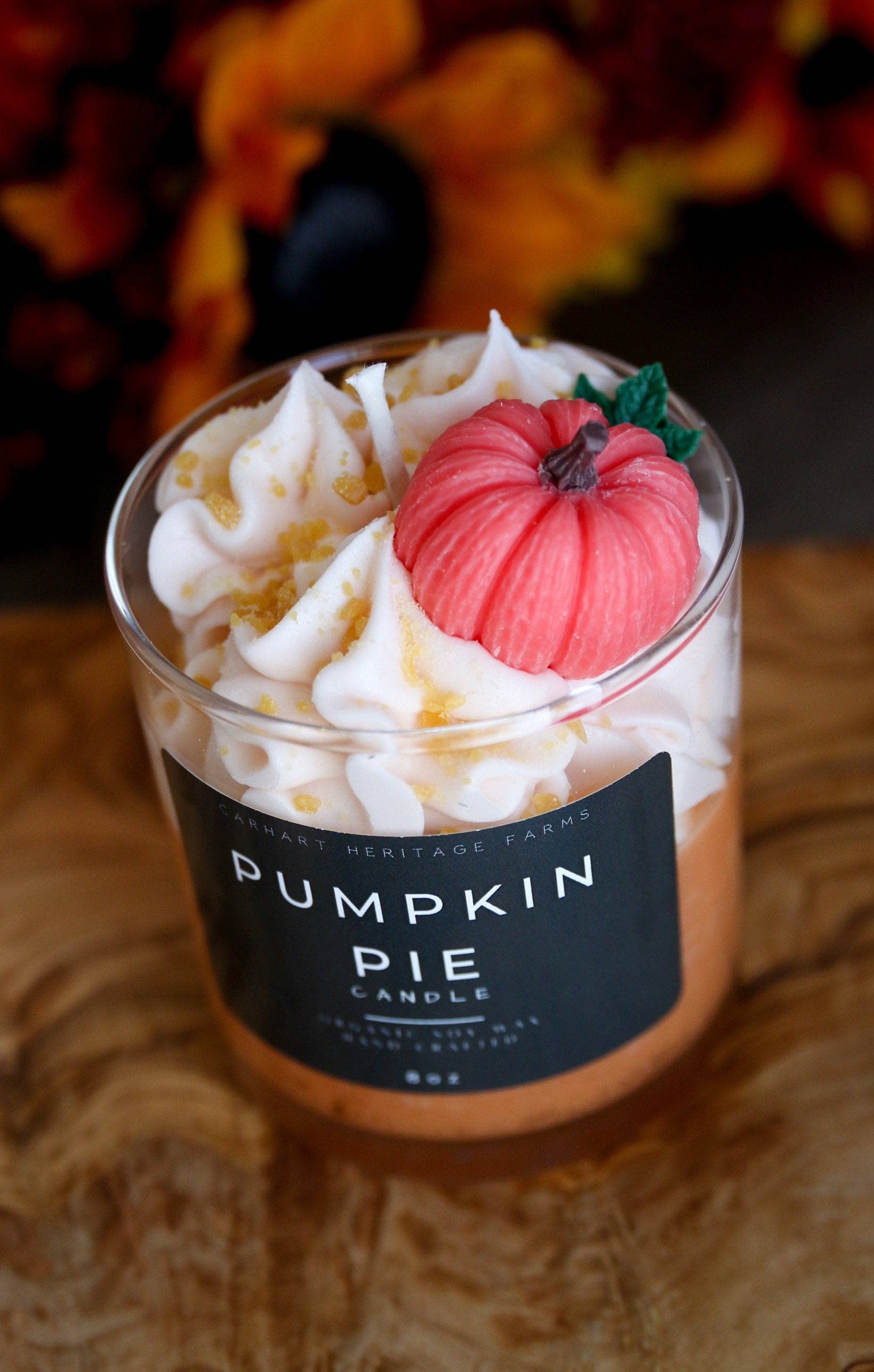 Carhart Heritage Farms - Wholesale Novelty Candle - Pumpkin Pie Candle2