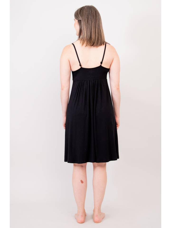 Blue Sky Clothing Co LLC - Vendita all'ingrosso Vestito - Donna - Abito sottoveste Mina, nero, bambù9