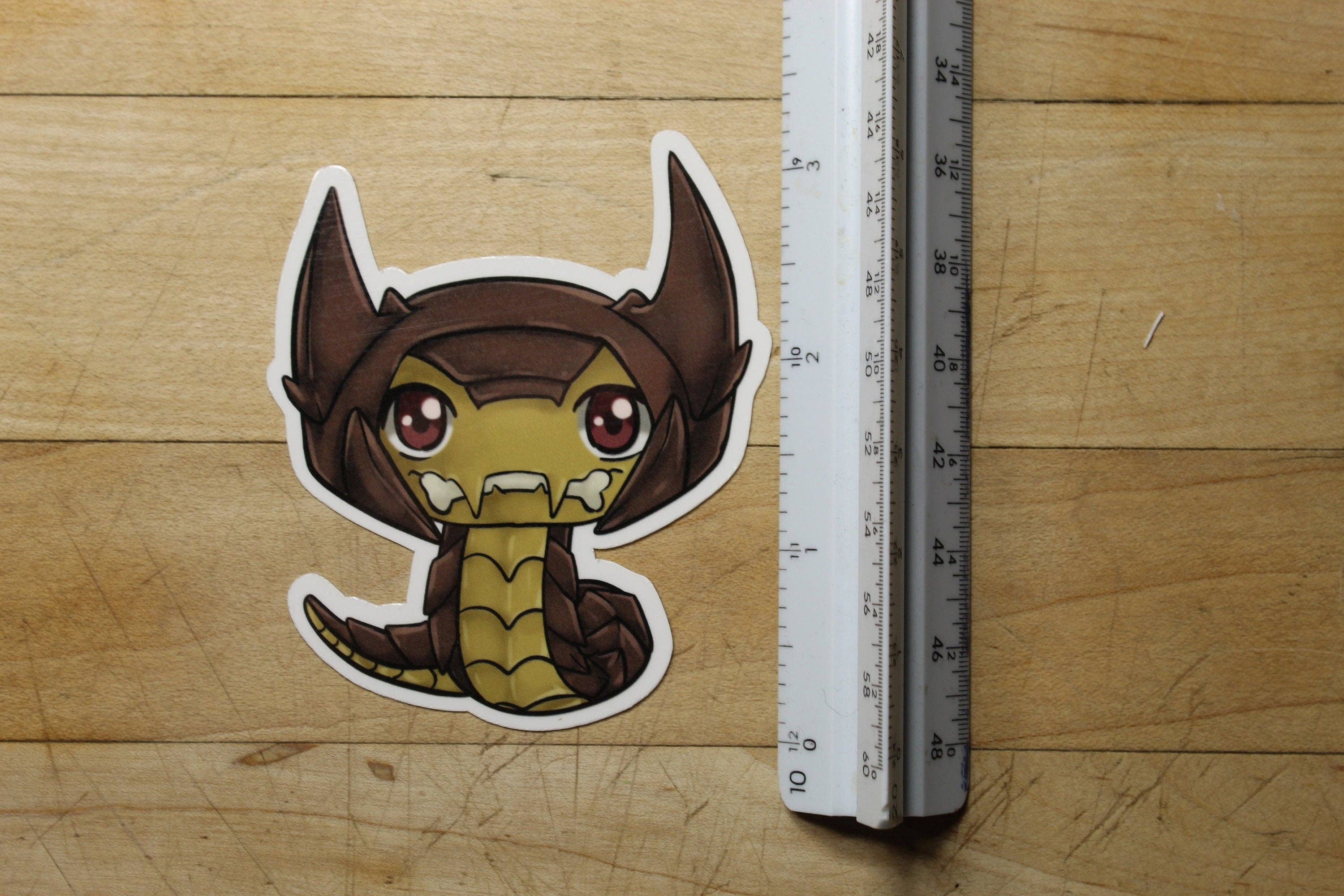 Mega Chibi - Wholesale Sticker - Wurm 5/5 Sticker