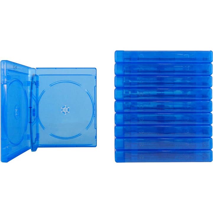 Square Deal Recordings & Supplies - Wholesale Jewellery box/organiser - Cases - Blu-ray 4 Disc Capacity - 21mm - Screenprinted Logo1