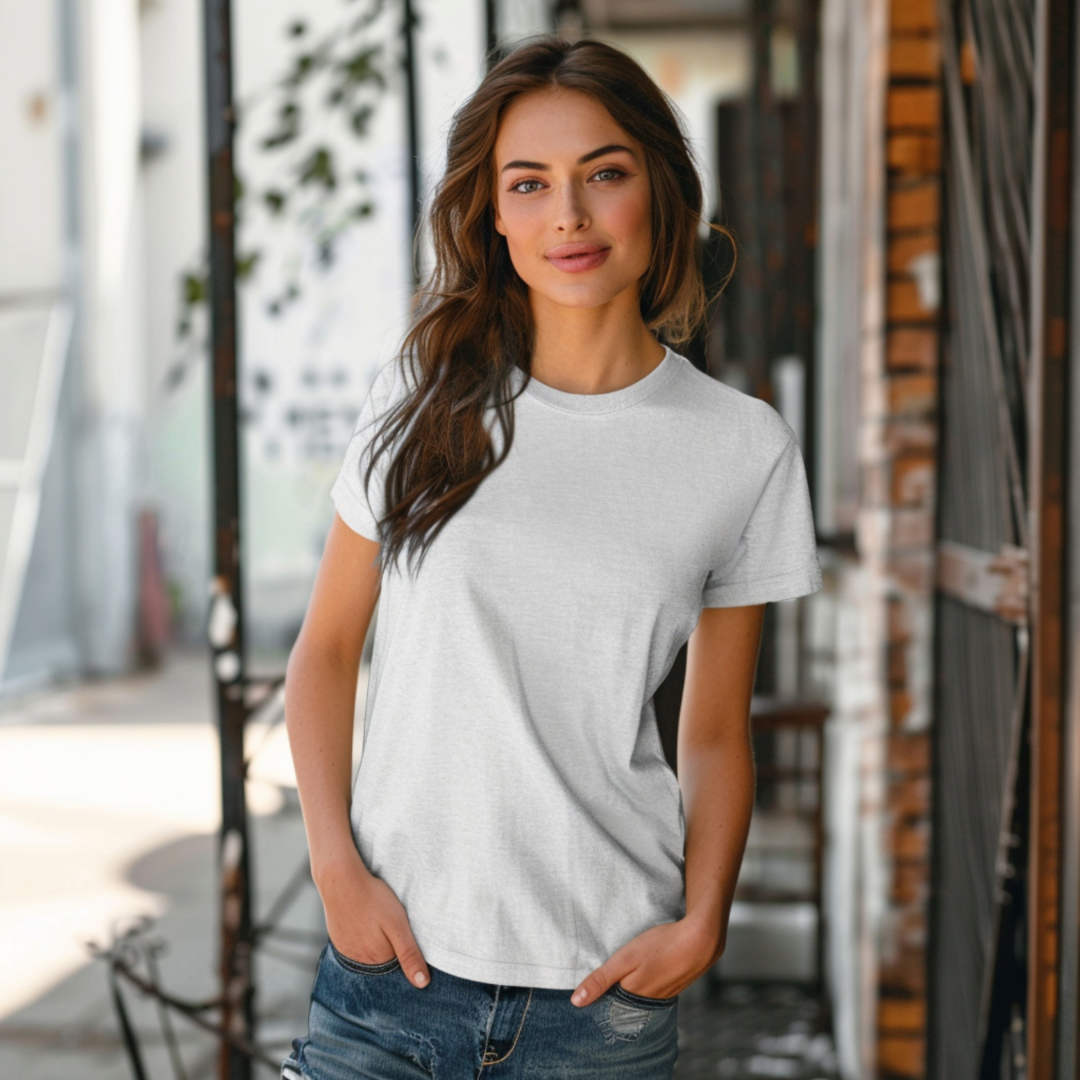 MYES BULK APPAREL - Wholesale T-Shirt - Unisex - Wholesale Blank Cotton Tees – Soft & Durable Fit4