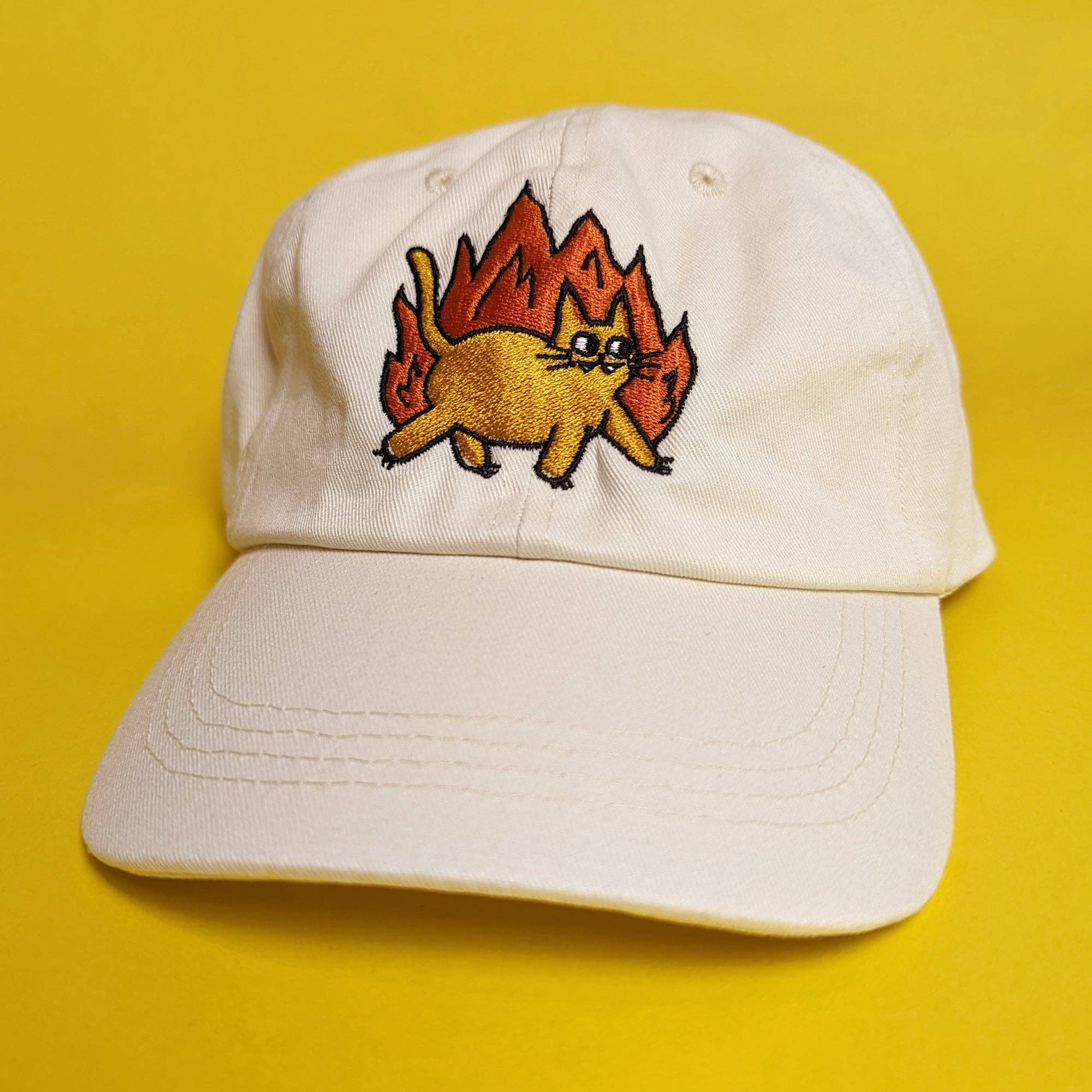 War and Peas - Wholesale Baseball Cap - Unisex - Fierce Cat Dad Cap11