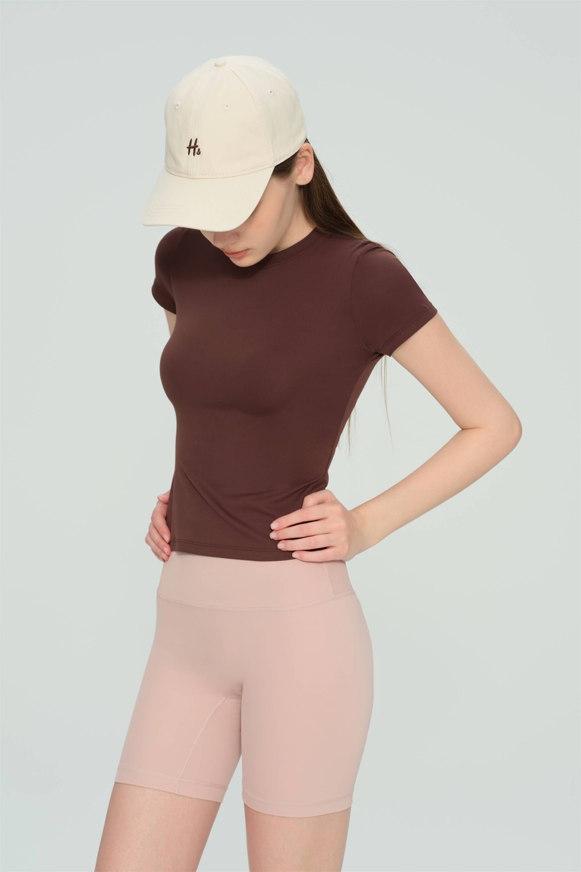 91thelabel - Wholesale Athletic Shorts - Women's - Luna High Waist Mid-Thigh Biker Short44