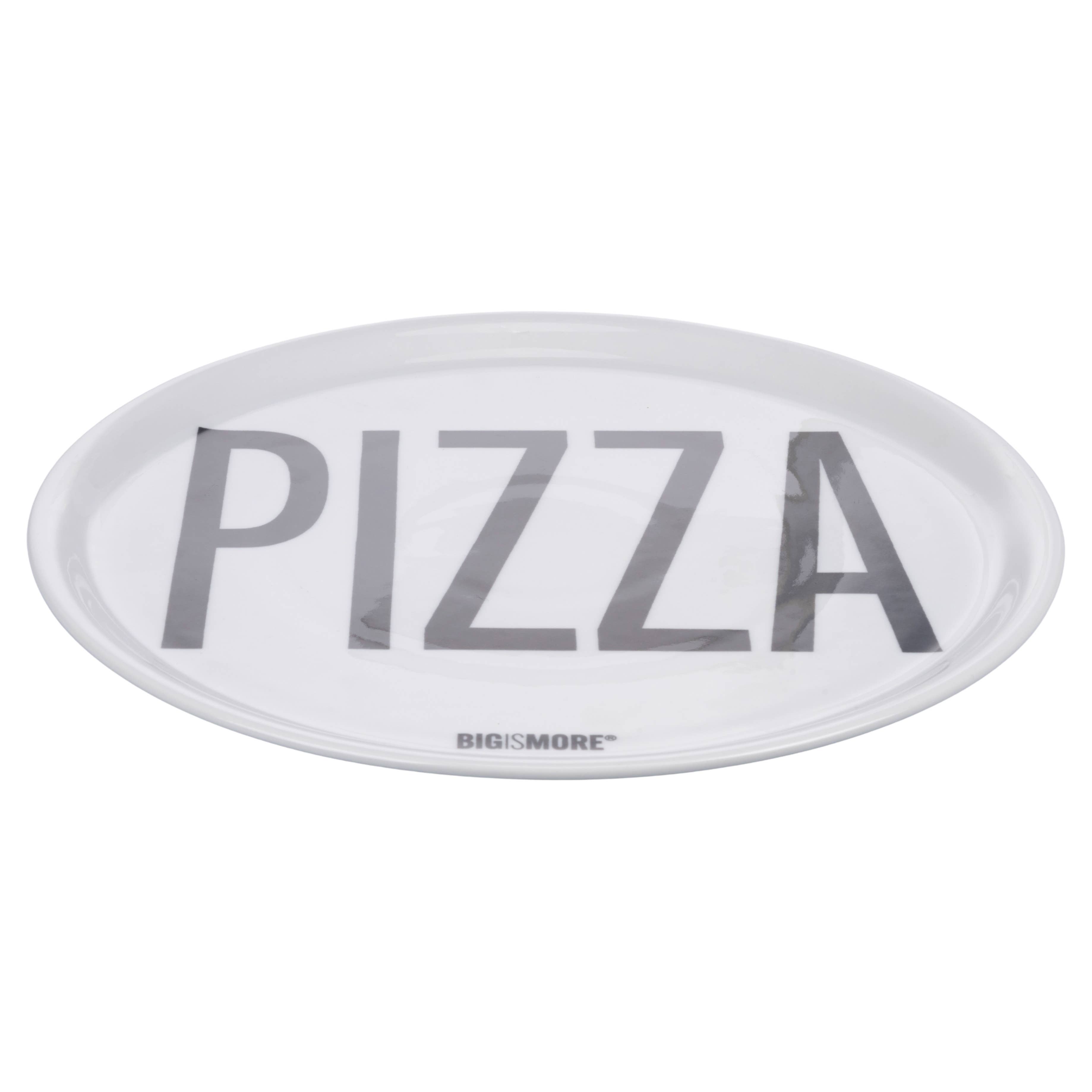 VdE Tivoli 1996 – Großhandel Servierteller – Bigismore Pizzateller aus Porzellan, Ø 33 cm1