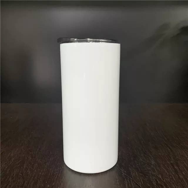 15oz Straight Sublimation Tumbler for wholesale by Krafty Cups 4U