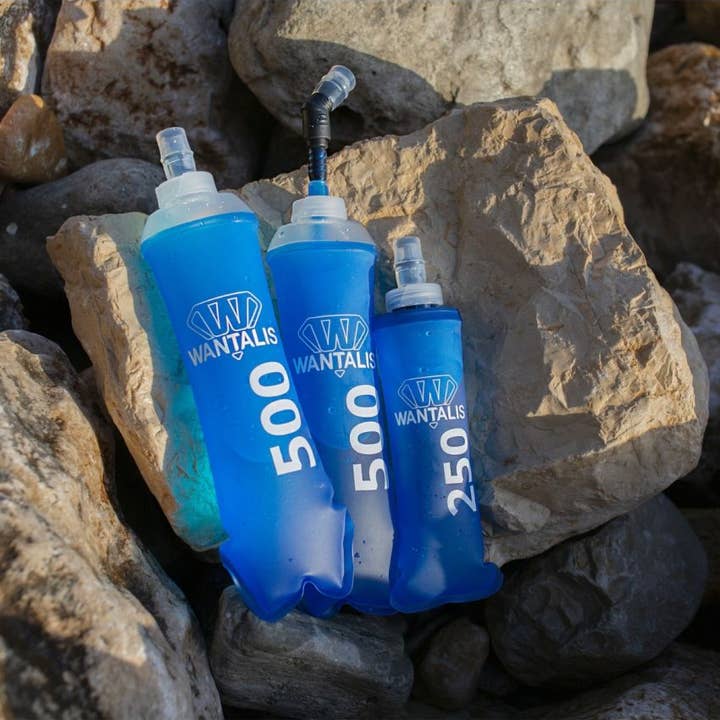 Wantalis Sport - Wholesale Water Bottle - 500ml Running Flask with Adjustable Straw and Valve8