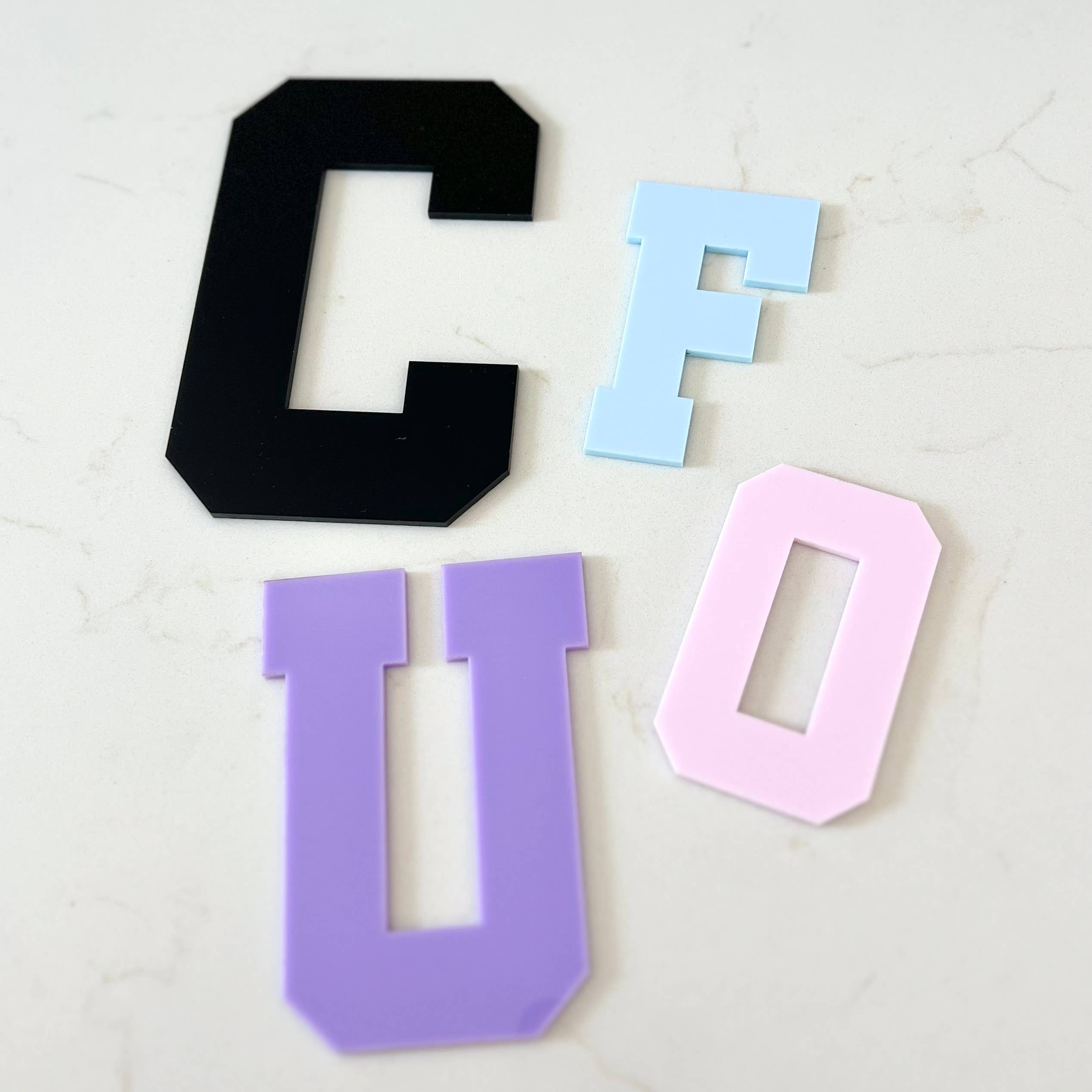 Palmy Pineapple - Wholesale Craft Supplies - Custom Acrylic Letters Numbers and Words For Signs40