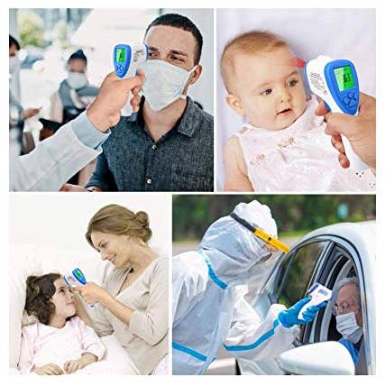 La Hammam - Wholesale Thermometer - Digital Thermometer Non-contact Forehead Temperature Gun FDA3