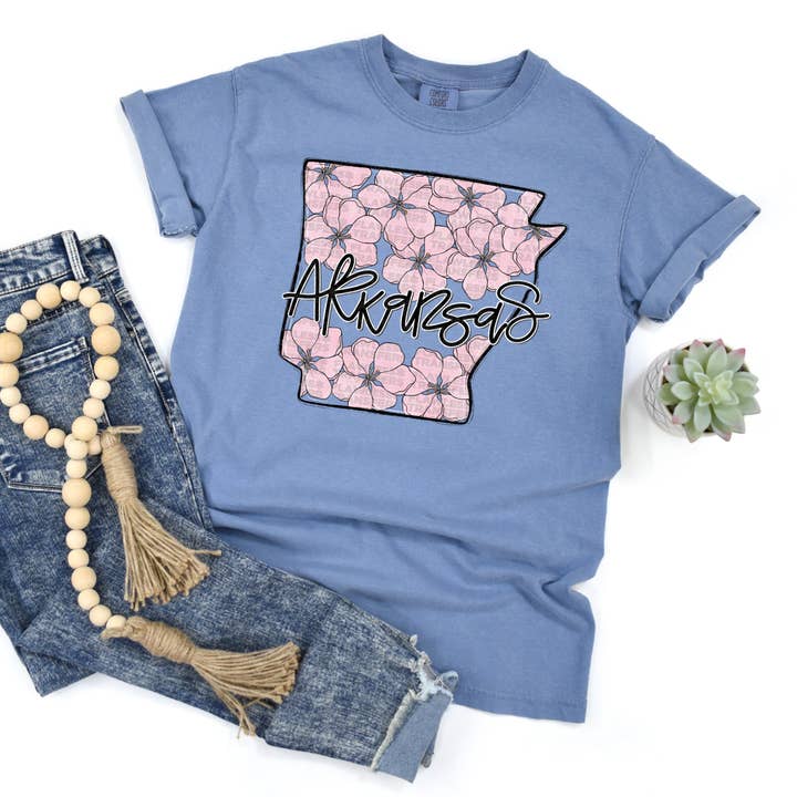 Arkansas Whimsy States DTF Transfer for wholesale by Flawless Transfers