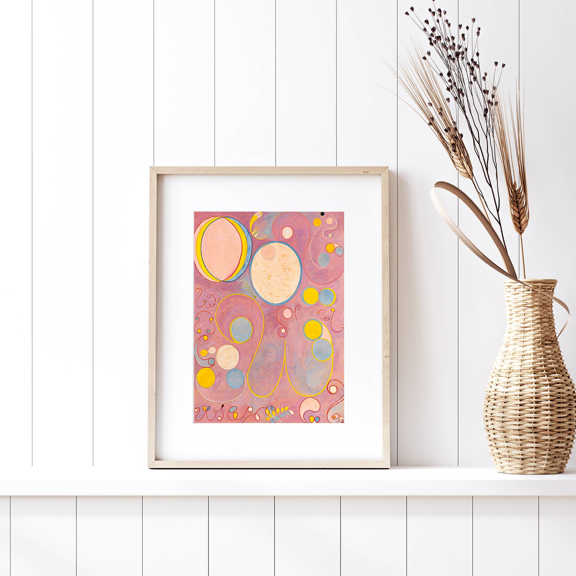 Sugar & Canvas – wholesale Konsttryck – Hilma af Klint De Tio Största, Konsttryck nr 8 HK181