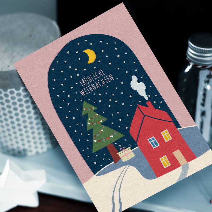 noche de invierno para venta al por mayor de LAZY DAY paper