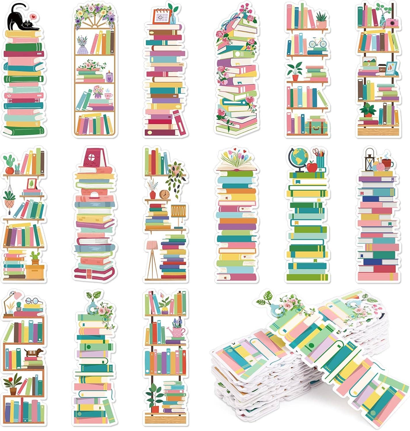 Magnifique Hearts - Venta al por mayor Marcapáginas - Marcadores de libros con estanterías y diseños adorables, personalizables para lectores1