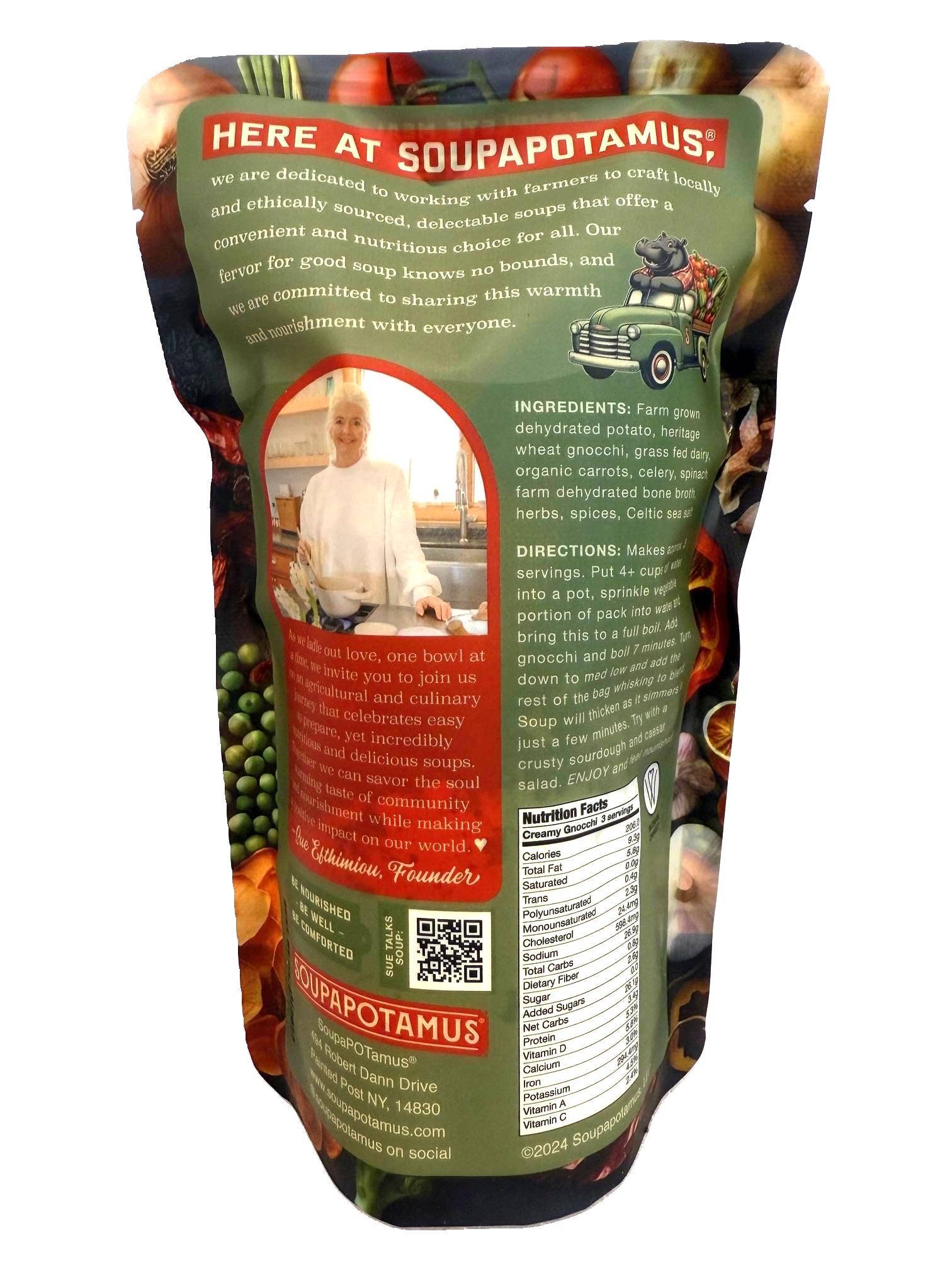 SoupaPOTamus LLC - Wholesale Soep - SoupaPOTamus Romige Gnocchi Langhoudbare Droge Soep1