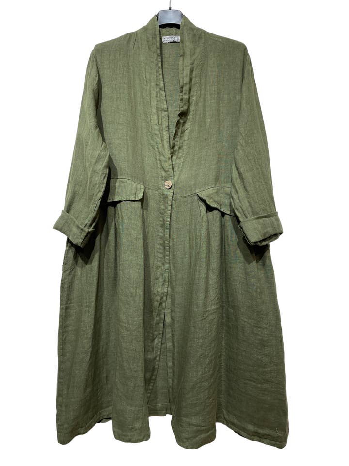 LINEN & COTTON HOUSE - Wholesale Jacket - Women's - 1142 SPRING SUMMER CLOTHING LINEN JACKET13