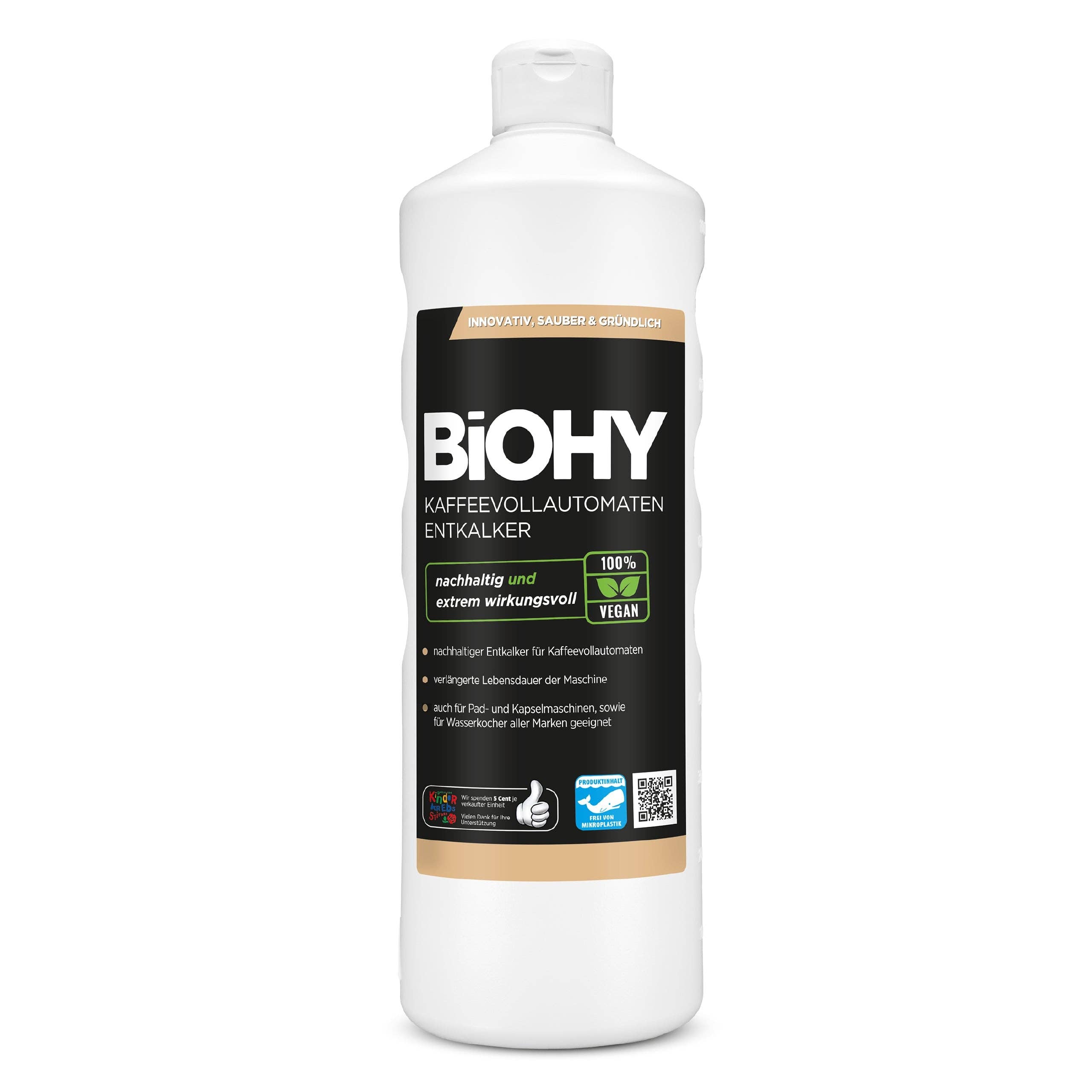 BiOHY - Wholesale Multi-Surface Cleaner - BioHy fully automatic coffee machines descaler, lime remover, descaling agent, lime remover0