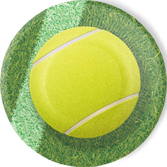 Dream Party - Wholesale Disposable Plate - Dishes 23 Tennis & Padel