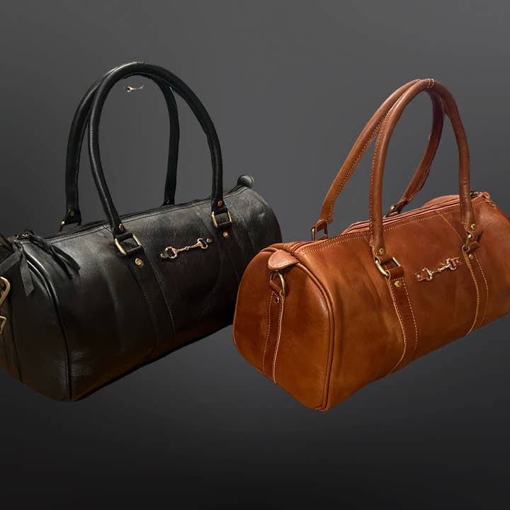 Westrian (Formerly Equipage) - Wholesale Top Handle Bag - Women's - Equestrian Leather Duffle Bag Style Handbag Snaffle Bit