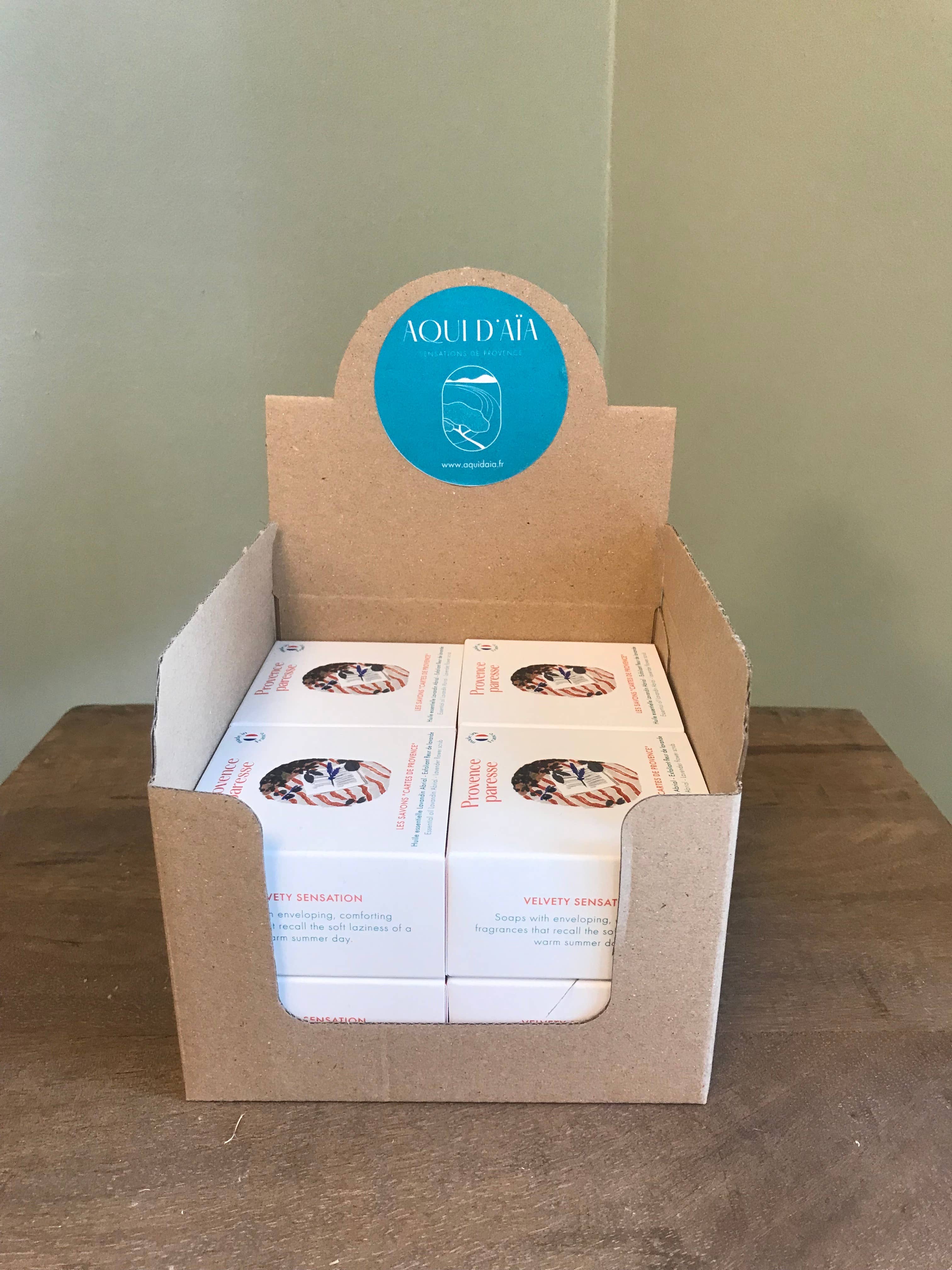 MAITRE SAVONITTO - Venta al por mayor Pastilla de jabón - Jabón de Ciprés y Enebro en caja tipo cajón 100 g3