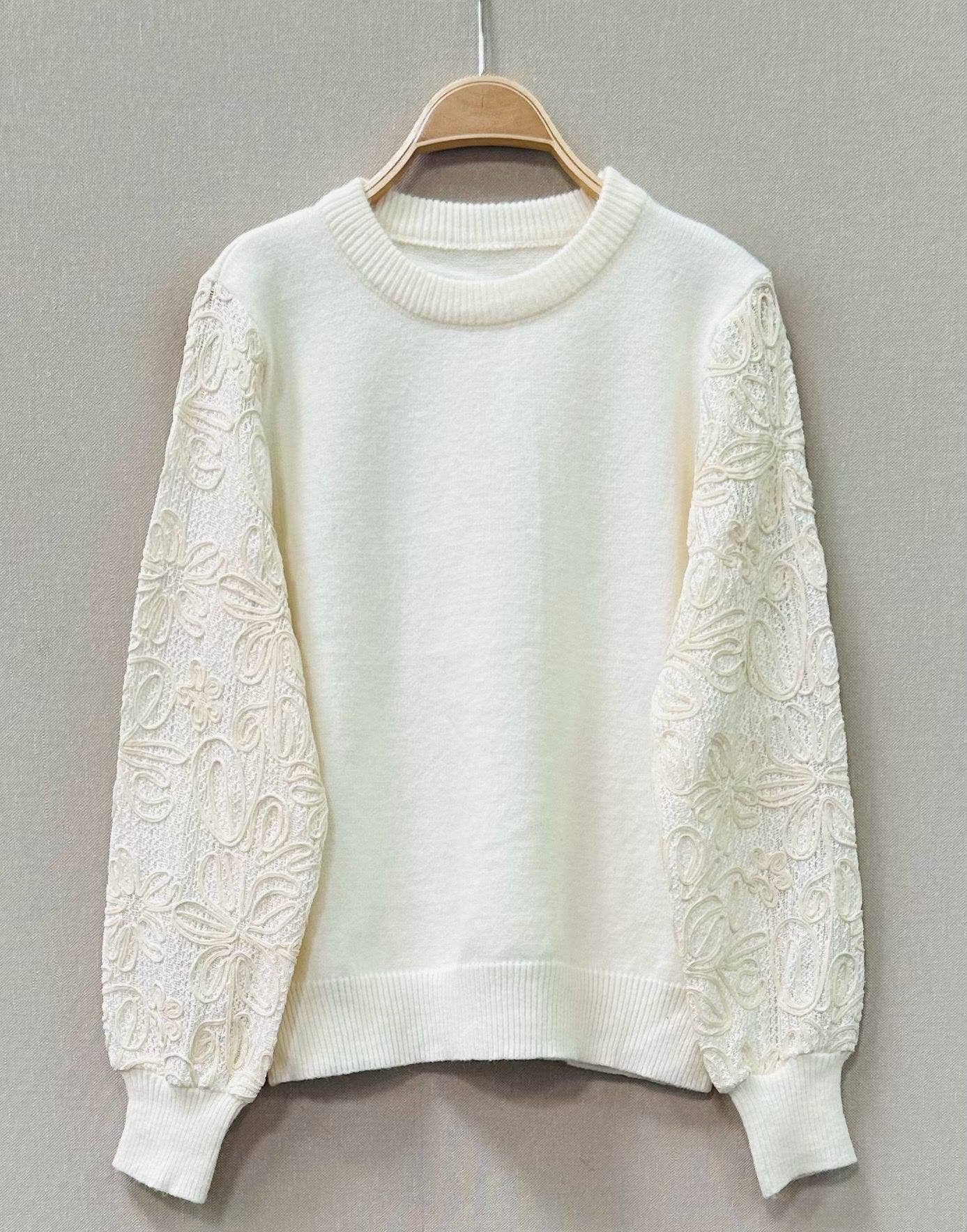 SWEET MAGIC MODA Y COMPLEMENTOS - Wholesale Knit Sweater - Women's - JERSEY WITH DETAILS ON SLEEVES4