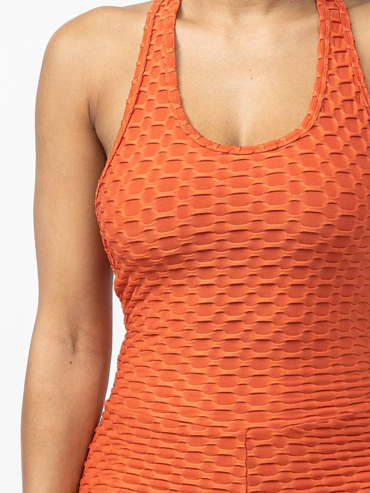 Julia by LoveJ – wholesale Jumpsuit - Dam – Ärmlös Cross tillbaka jumpsuit5