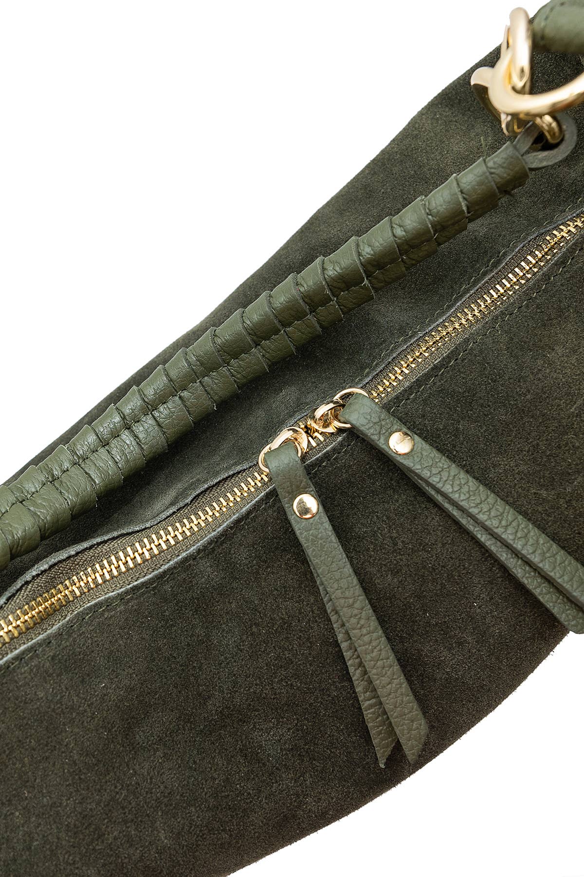 Cherry Paris - Wholesale Shoulder Bag - Women's - NADINE SUEDE Bag - 416518