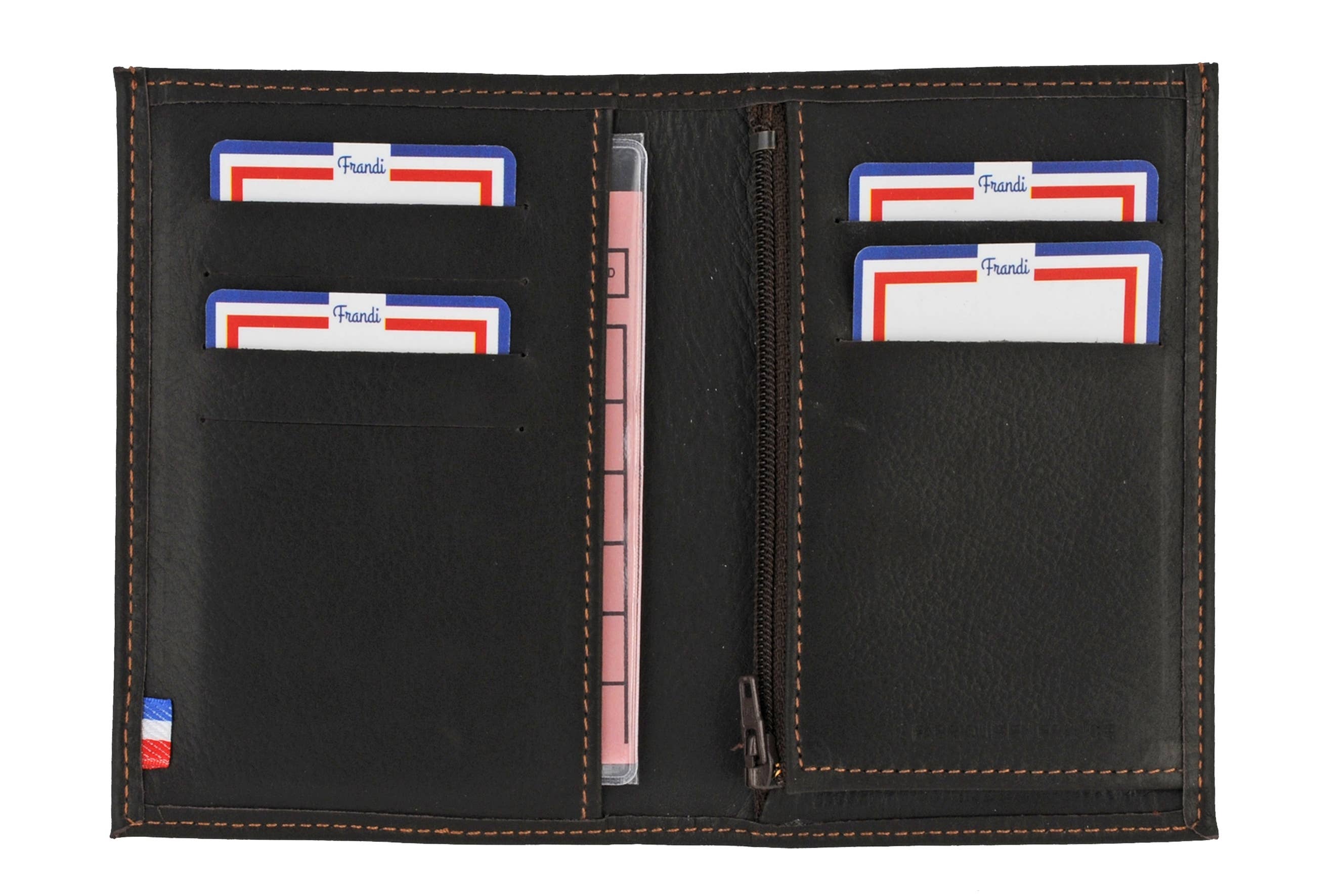 Frandi - Vente Portefeuille – homme - Portefeuille cuir1