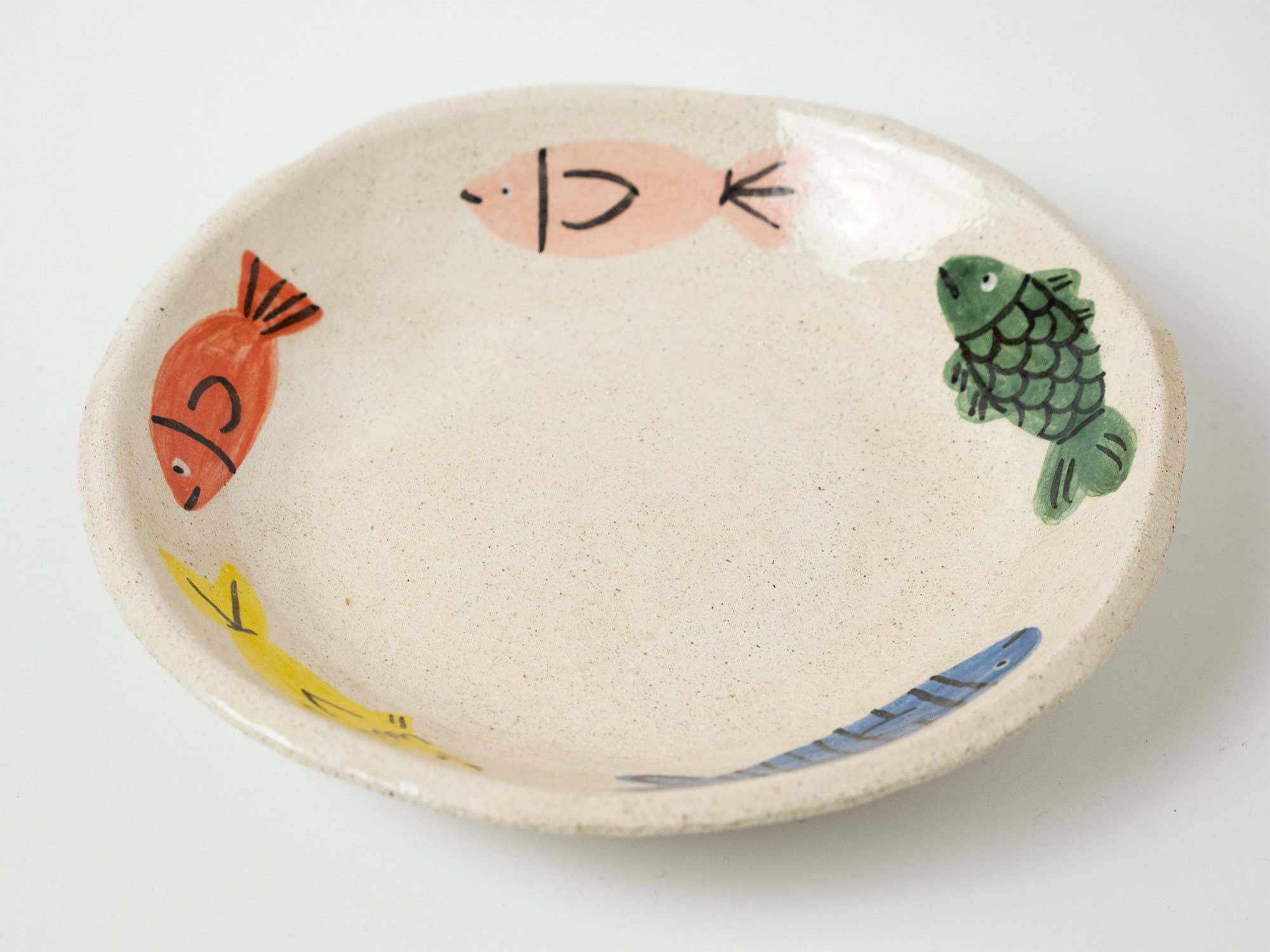 Matilde Horta - Wholesale Decorative Plate/Dish/Bowl - Fish Bowl - Handmade Ceramic Piece - 15x15x4cm1